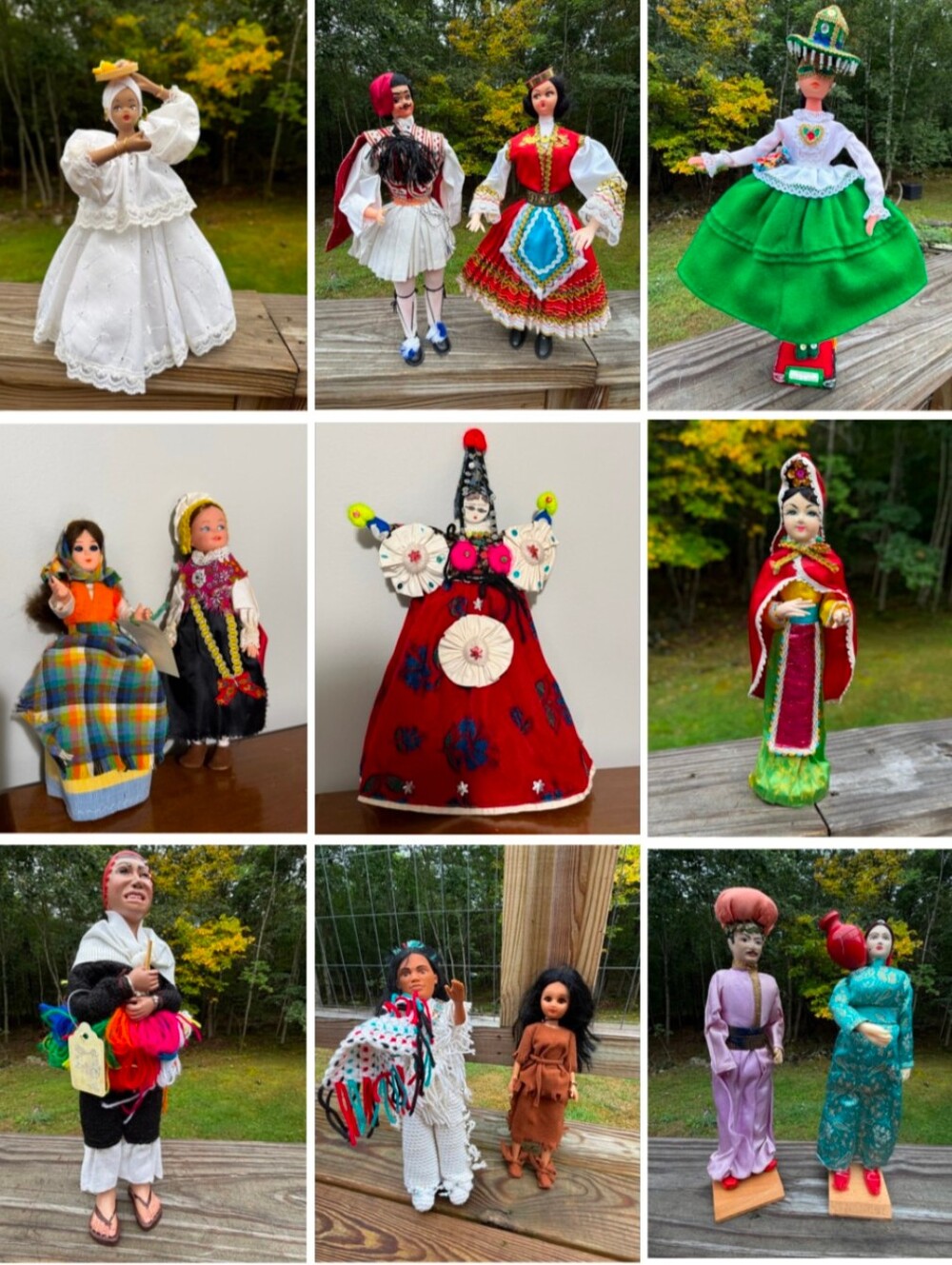 Vintage International Folk Art Costume Collection | 🔴 Read Description